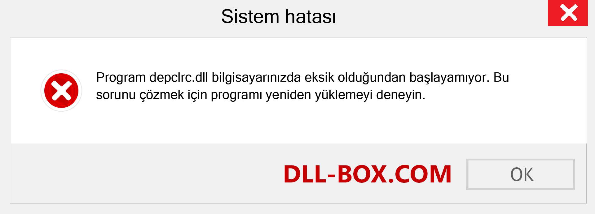 depclrc.dll dosyası eksik mi? Windows 7, 8, 10 için İndirin - Windows'ta depclrc dll Eksik Hatasını Düzeltin, fotoğraflar, resimler